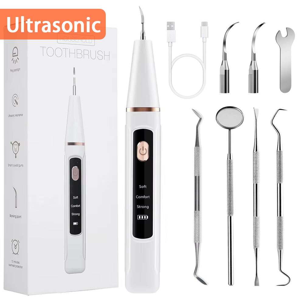 Teeth Whitening Mouthwash - Elettrico Ad Ultrasuoni Scaler Dentale Calcolo