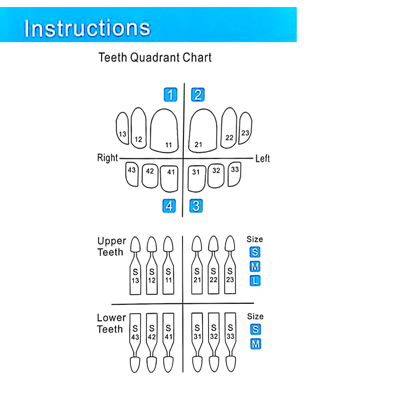 Stampo per faccette dentali st - Teeth Whitening Moulds recensione e prezzo
